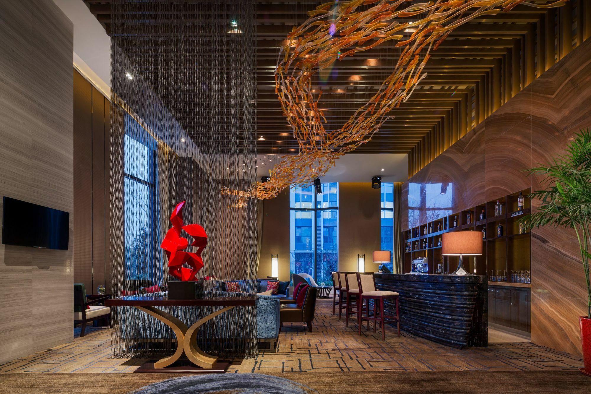 Wanda Realm Bengbu Hotel Luaran gambar
